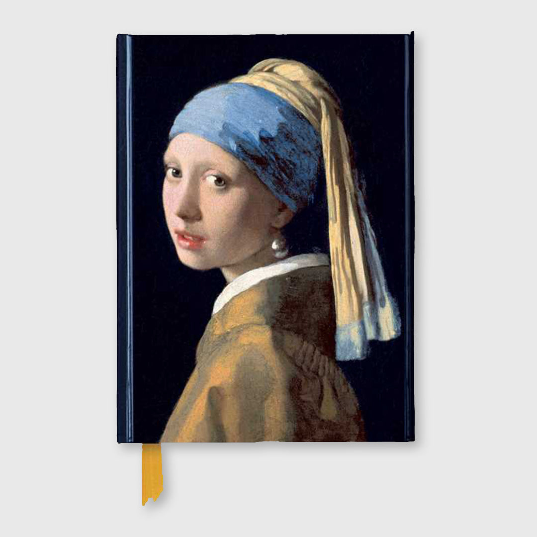 girl with a pearl earring foiled journal