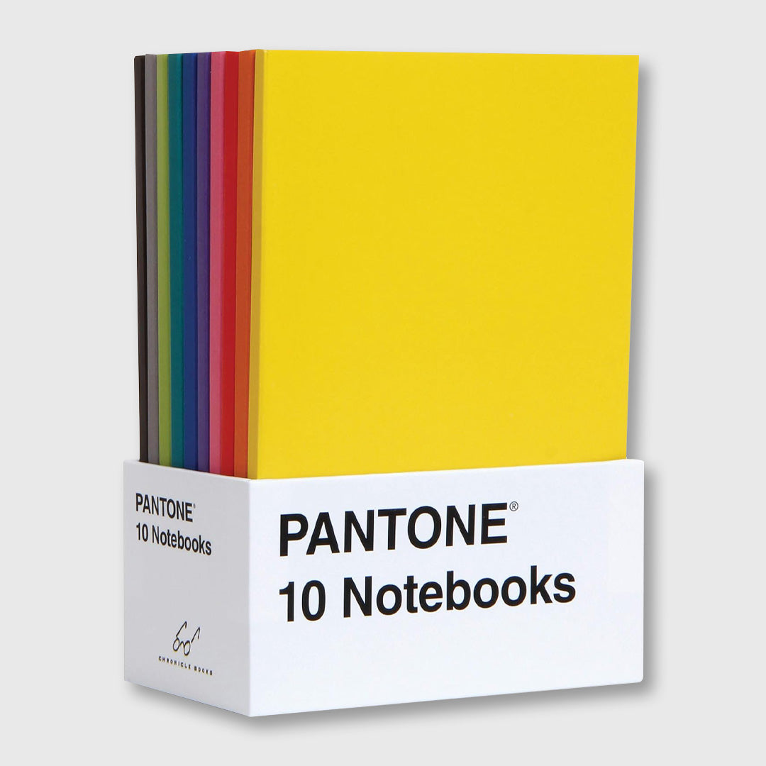 pantone - 10 notebook set