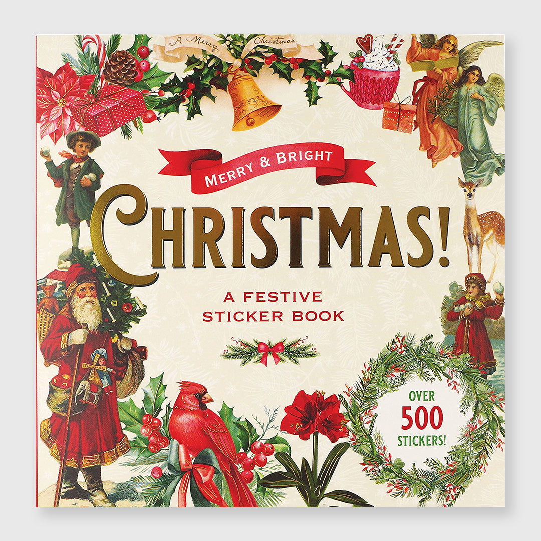 merry & bright christmas! a festive sticker book