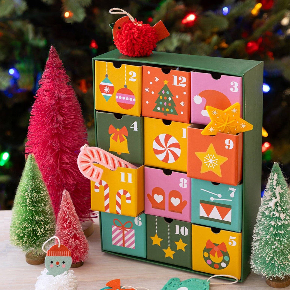 12 crafts of christmas advent calendar