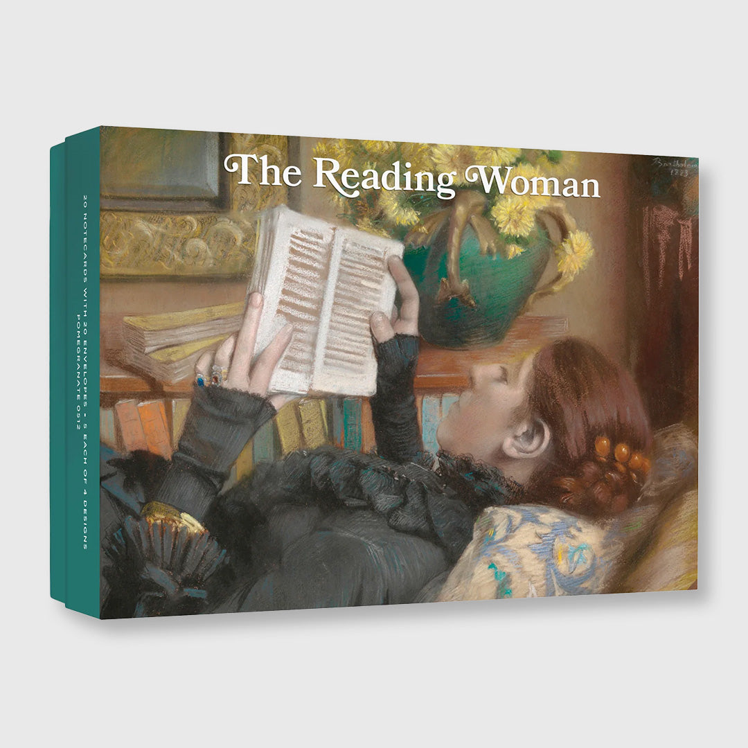 the reading woman: leisure boxed notecard assortment