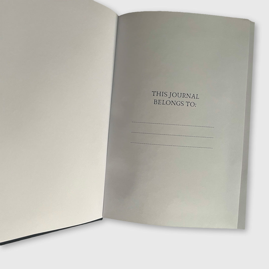 embroidered evil eye journal