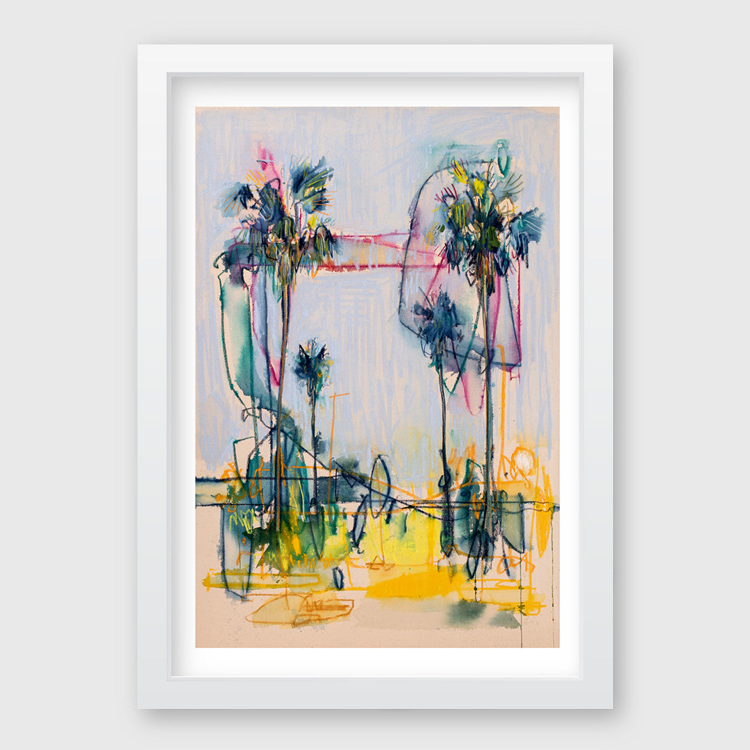 abstract + palms set - 13 x 19 inch edition