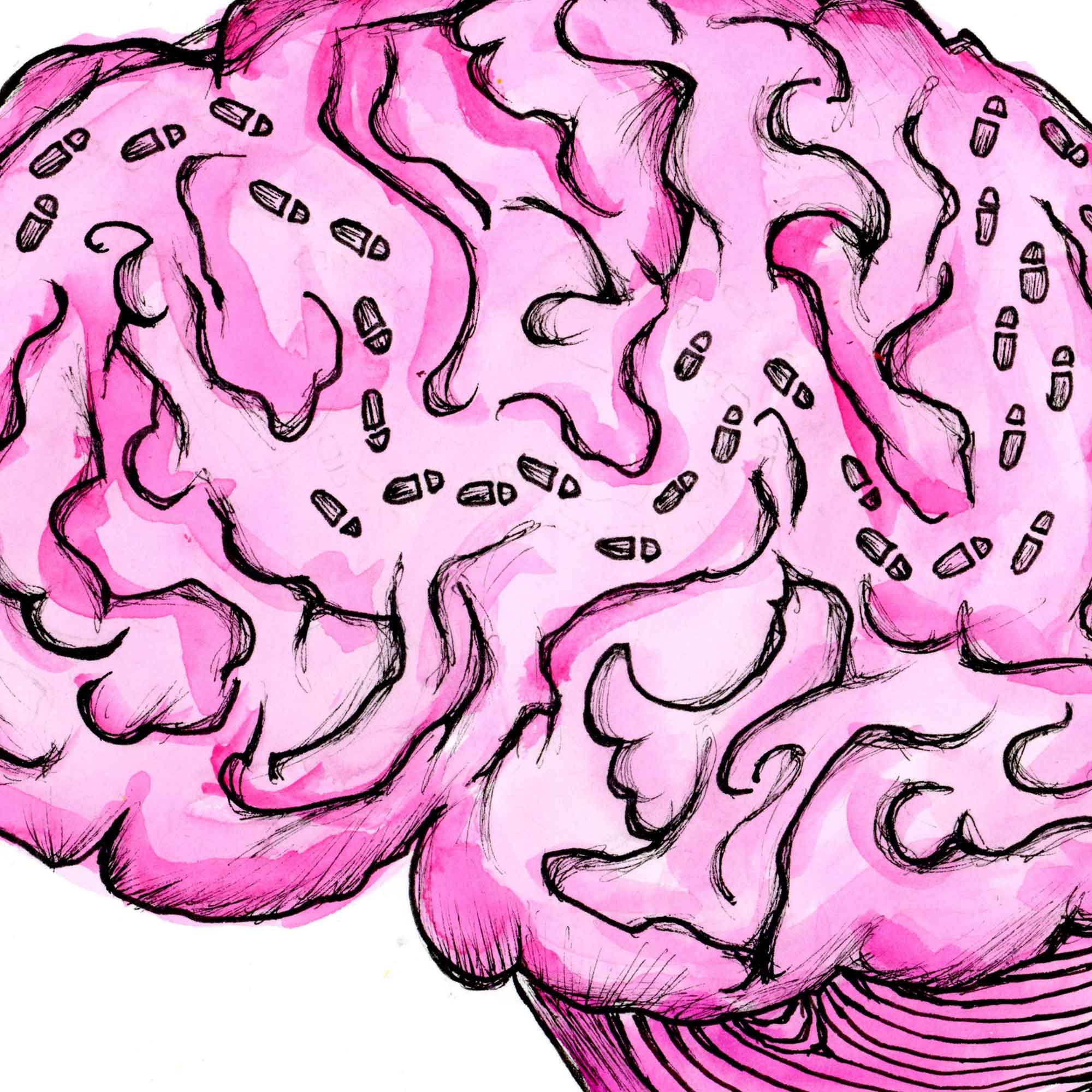brain maze - 10 x 8 inch edition – Moonlight Arts Collective
