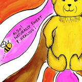 honey bear - 8 x 10 inch edition