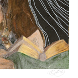 madonna adorned - framed hand-painted multiple - iii