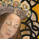 madonna adorned - hand-painted multiple - iv