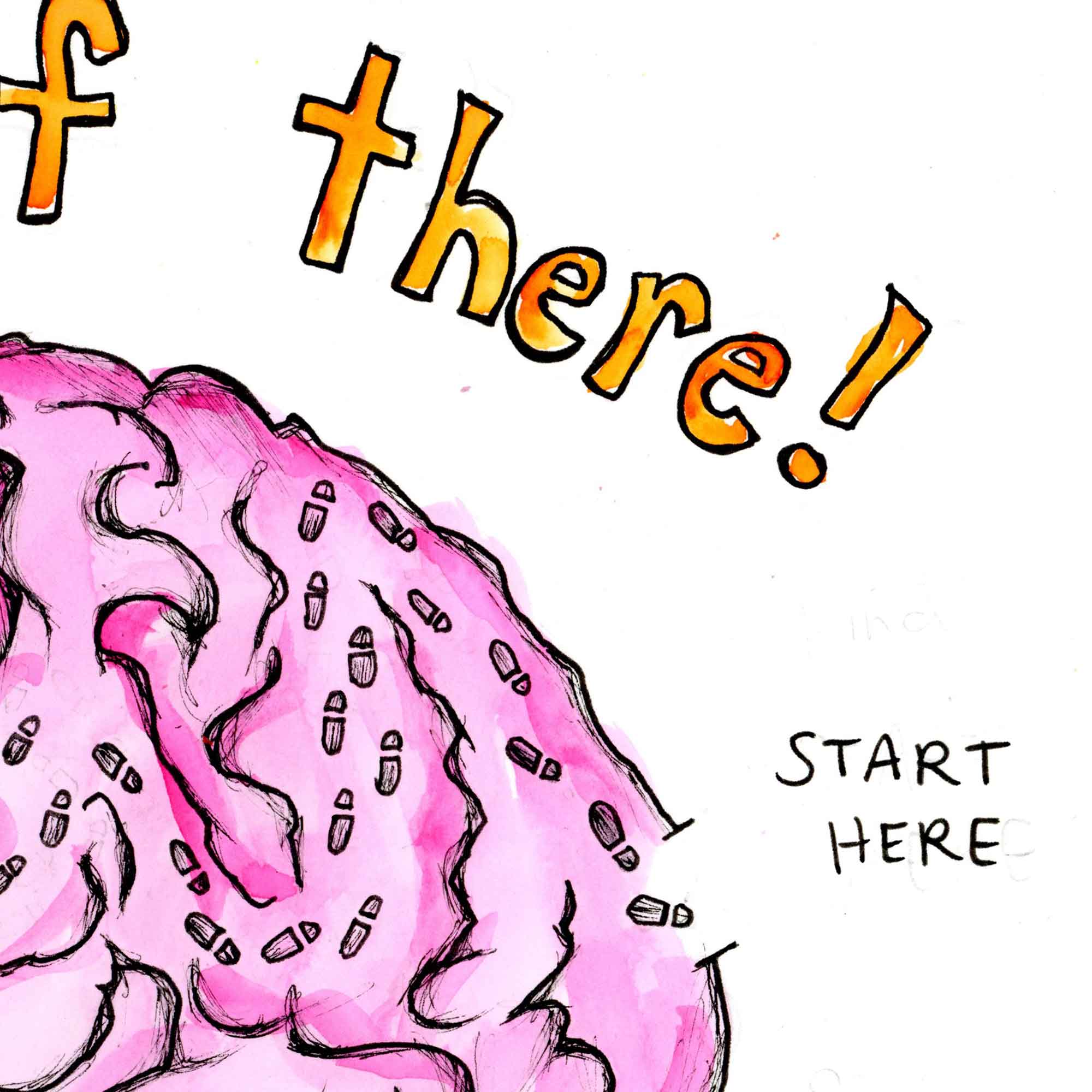 brainページ brain maze - 20 x 16 inch edition – Moonlight Arts Collective