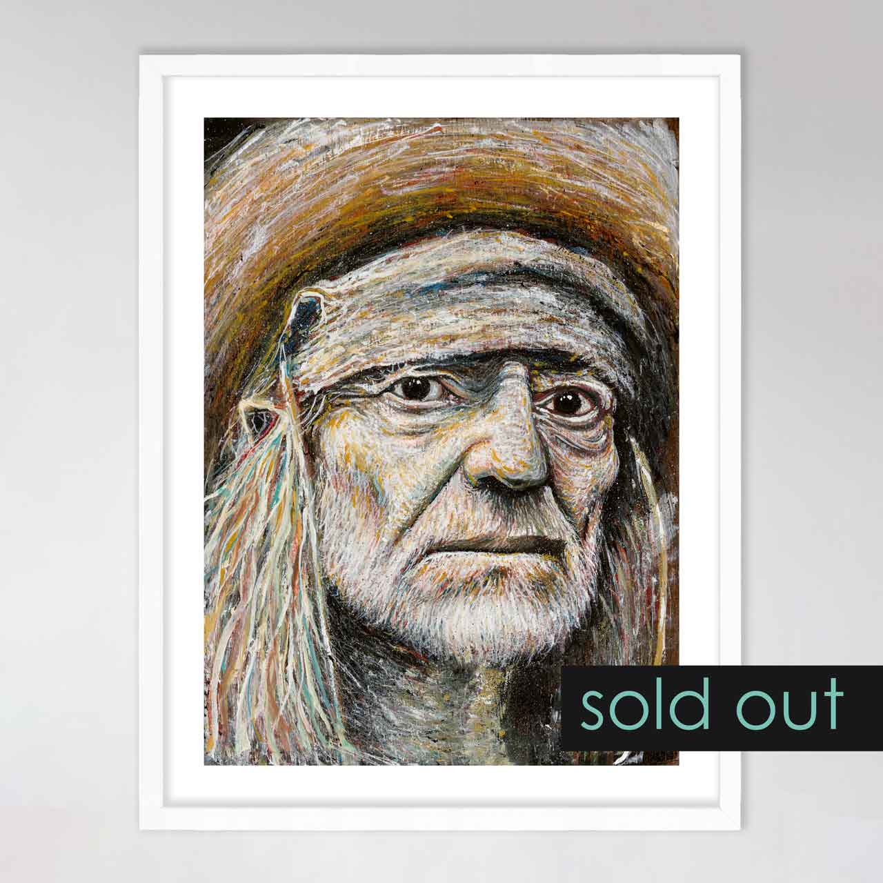 willie nelson - limited edition prints