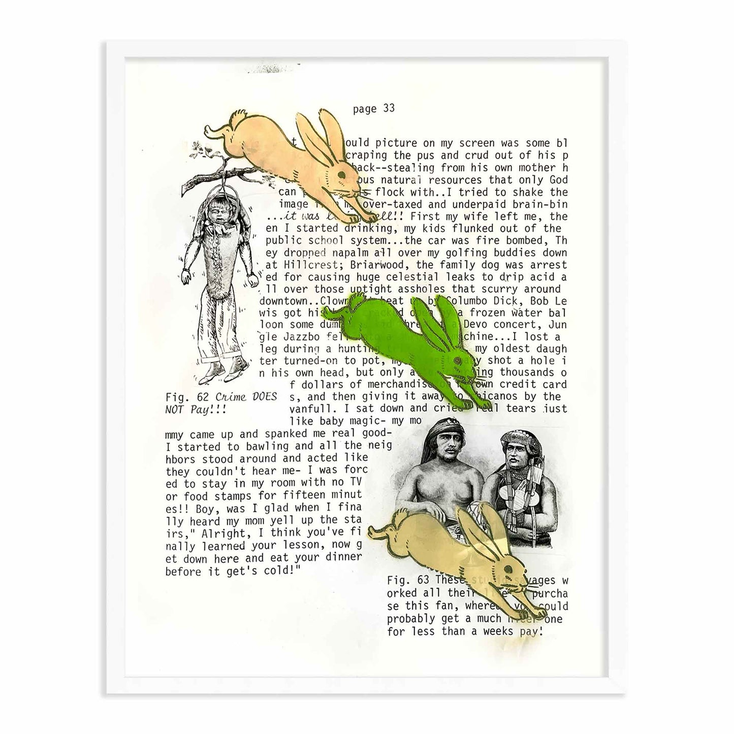 booji boy: page 33 year of the rabbit - limited edition print