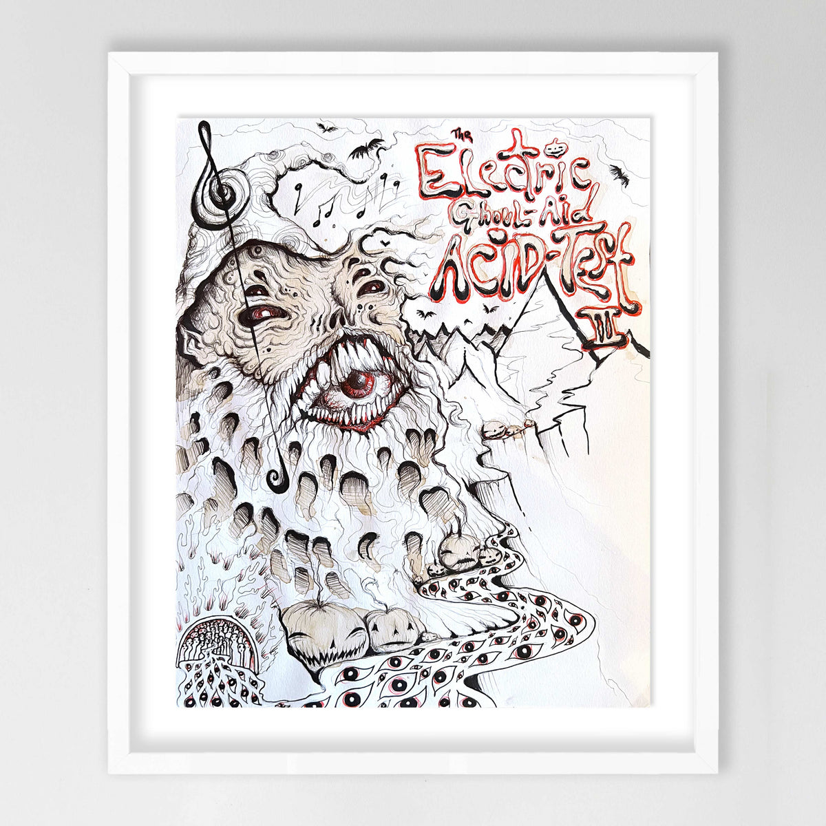 electric ghoul aid acid test iii - original artwork