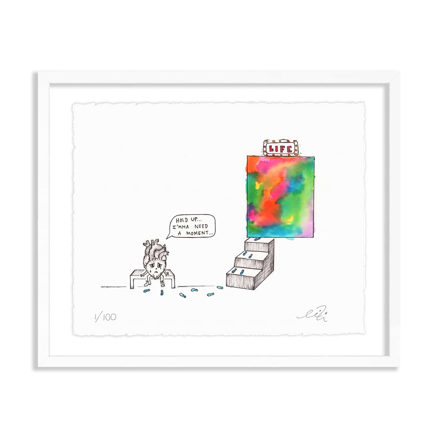 break room - limited edition print