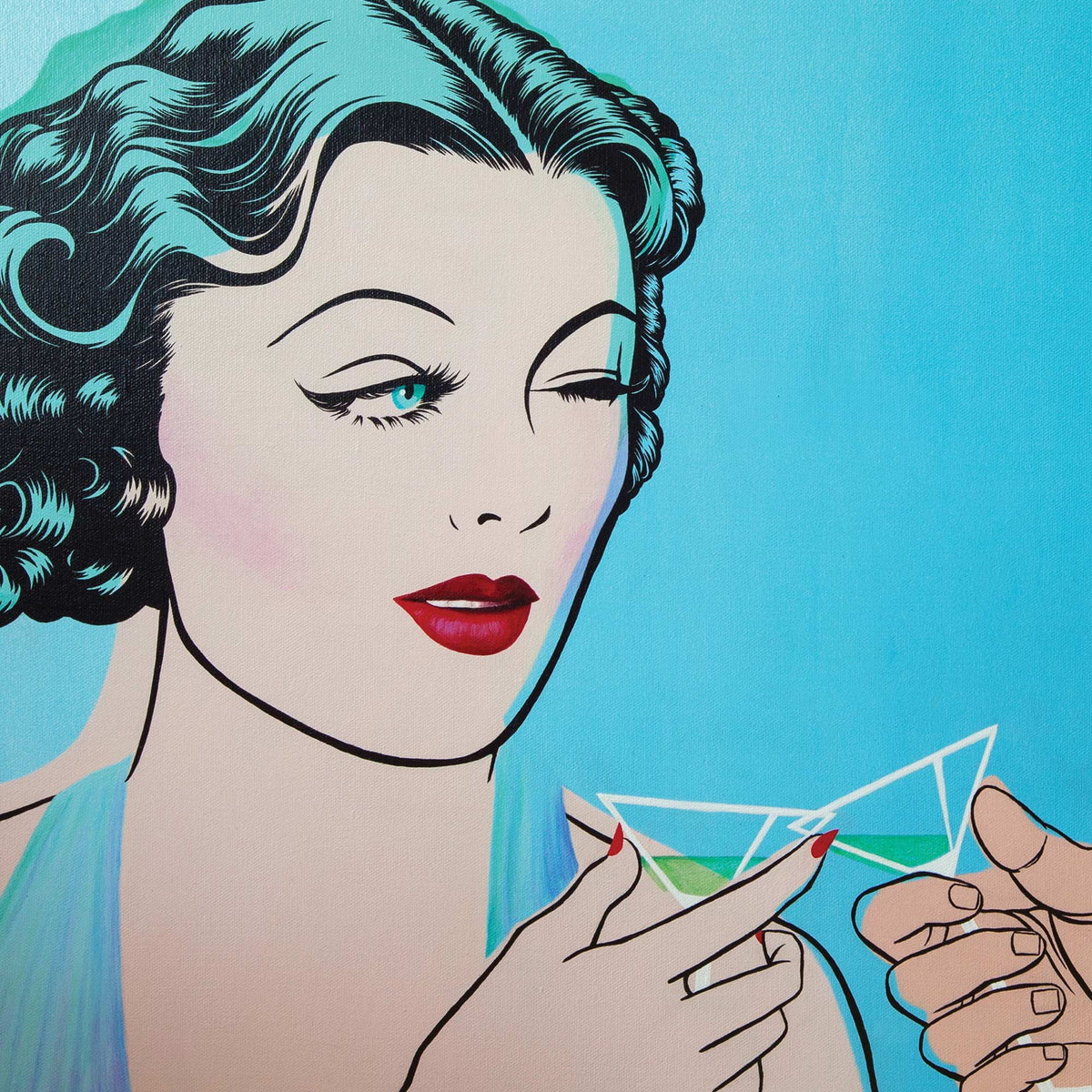 we're way behind on our drinking - artist proof