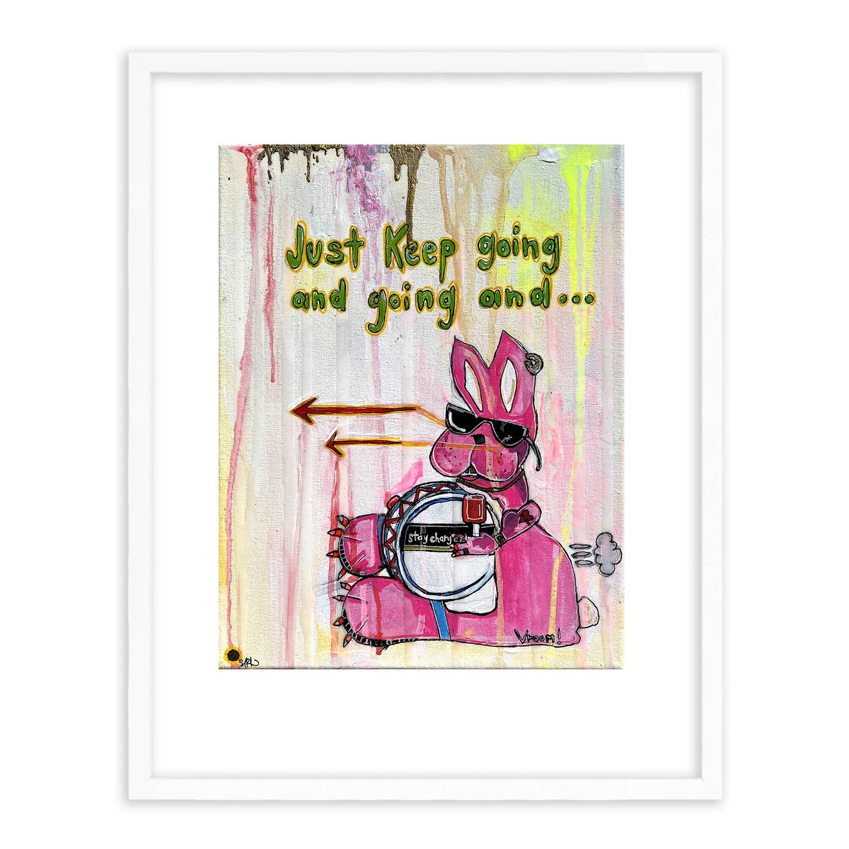 keep going - mom series - limited edition print